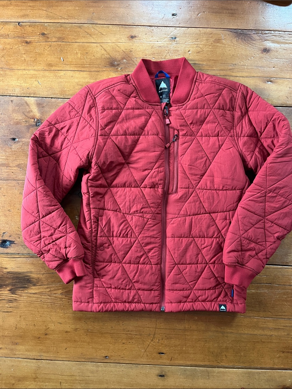 Burton Men’s Versatile Heat Jacket in Brick Red